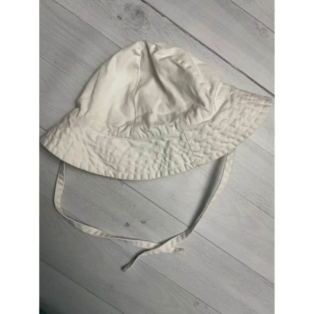 Infant Bella Bliss White‎ Sun Hat Size Medium